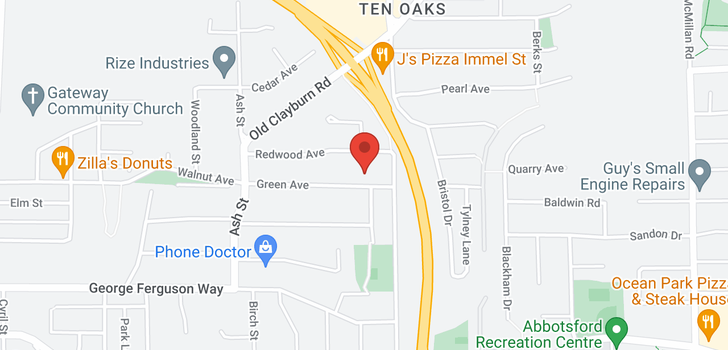 map of 34359 GREEN AVENUE